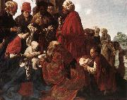 TERBRUGGHEN, Hendrick The Adoration of the Magi sdtg oil painting reproduction